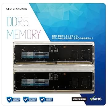 Amazon | CFD販売 デスクトップPC用メモリ DDR5-5600 (PC5-44800